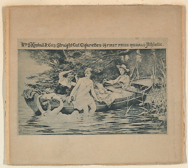 Athletic, from the Sports and Art Subjects series (N197) issued by Wm. S. Kimball & Co. by William S. Kimball & Company, The Metropolitan Museum of Art