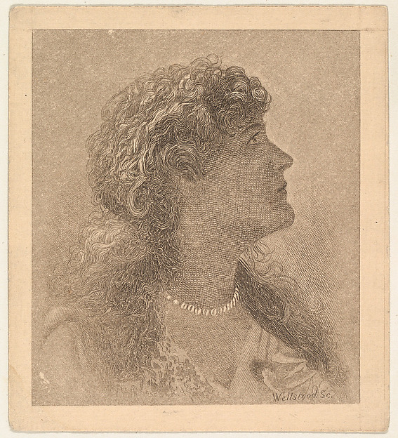 Portrait, from the Women's Portraits series (N198) issued by Wm. S. Kimball & Co.