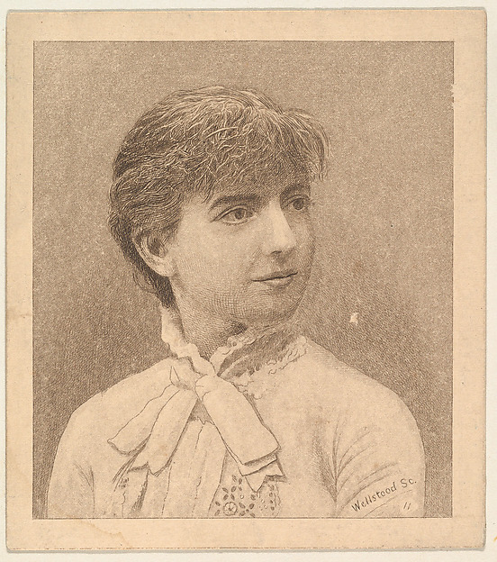 Portrait, from the Women's Portraits series (N198) issued by Wm. S. Kimball & Co.