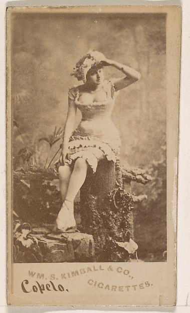 Miss Copelo, from the Actresses series (N203) issued by Wm. S. Kimball & Co.