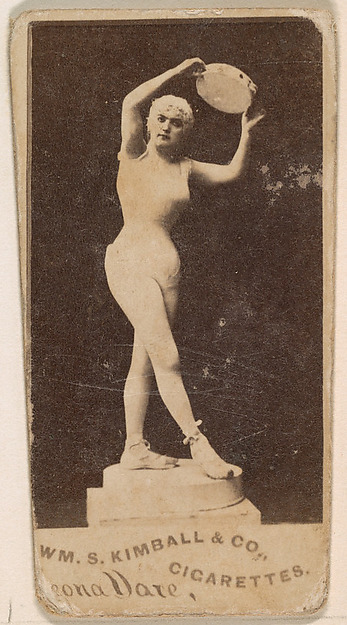 Leona Dare, from the Actresses series (N203) issued by Wm. S. Kimball & Co.
