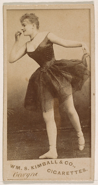 Miss Georgia, from the Actresses series (N203) issued by Wm. S. Kimball & Co.