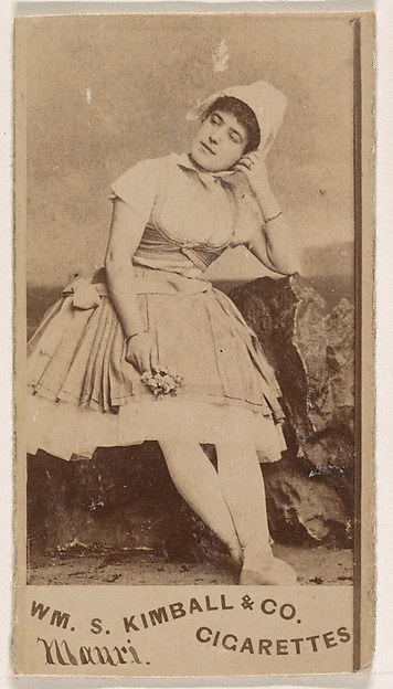 Miss Mortimer, from the Actresses series (N203) issued by Wm. S. Kimball & Co.