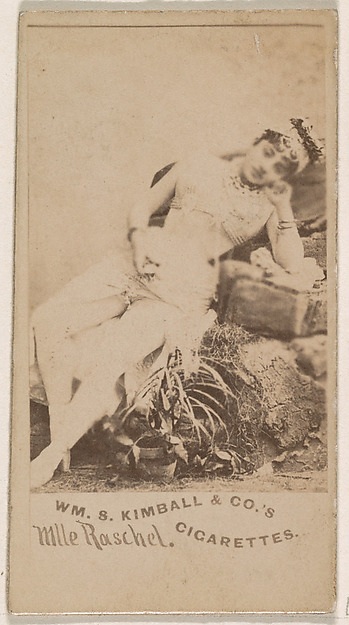Mlle. Raschel, from the Actresses series (N203) issued by Wm. S. Kimball & Co.