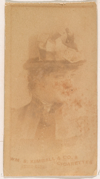 Annie Robe, from the Actresses series (N203) issued by Wm. S. Kimball & Co.