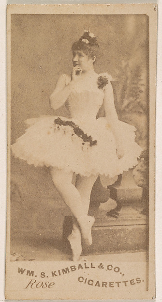 Miss Rose, from the Actresses series (N203) issued by Wm. S. Kimball & Co.