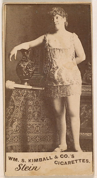 Miss Stein, from the Actresses series (N203) issued by Wm. S. Kimball & Co.