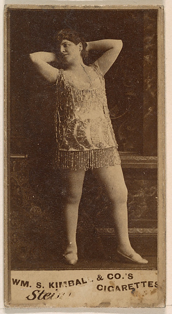 Miss Stein, from the Actresses series (N203) issued by Wm. S. Kimball & Co.