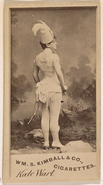 Kate Wart, from the Actresses series (N203) issued by Wm. S. Kimball & Co. by William S. Kimball & Company, The Metropolitan Museum of Art