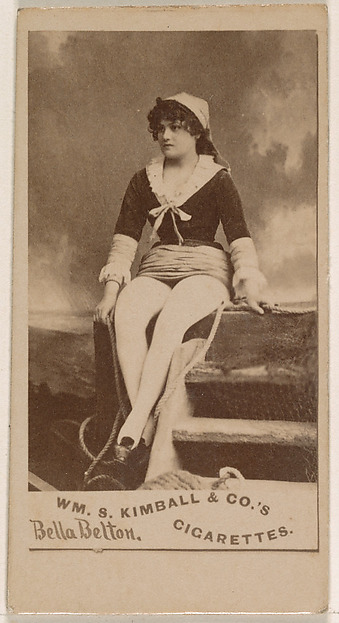 Bella Betton, from the Actresses series (N203) issued by Wm. S. Kimball & Co.