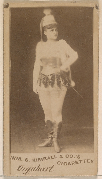 Miss Urquhart, from the Actresses series (N203) issued by Wm. S. Kimball & Co.