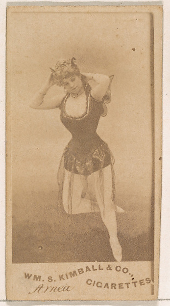 Miss Arnea, from the Actresses series (N203) issued by Wm. S. Kimball & Co.