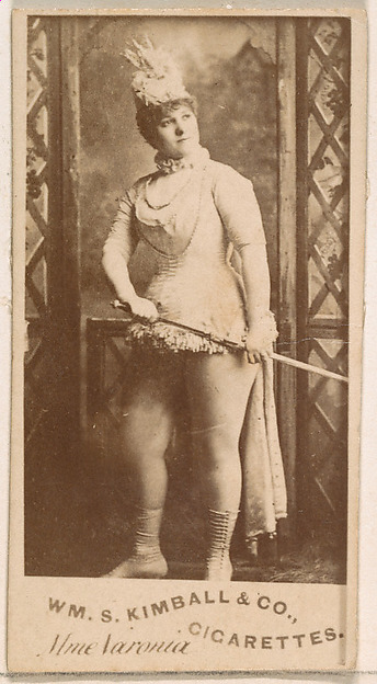 Mme. Varonia, from the Actresses series (N203) issued by Wm. S. Kimball & Co.