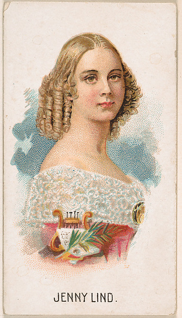 Jenny Lind, from Leaders series (N222) issued by Kinney Bros.