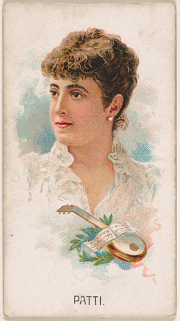 Patti, from Leaders series (N222) issued by Kinney Bros. by Kinney Brothers Tobacco Company, The Metropolitan Museum of Art