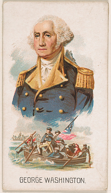 George Washington, from Leaders series (N222) issued by Kinney Bros.