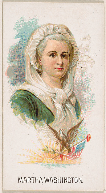 Martha Washington, from Leaders series (N222) issued by Kinney Bros. by Kinney Brothers Tobacco Company, The Metropolitan Museum of Art
