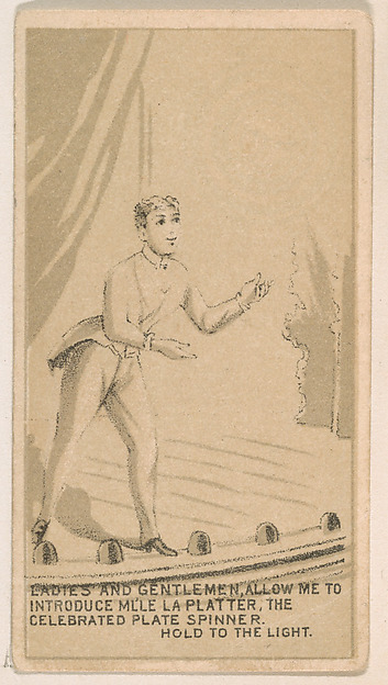 Ladies and Gentlemen..., from the Magic Changing Cards series (N223) issued by Kinney Tobacco Company