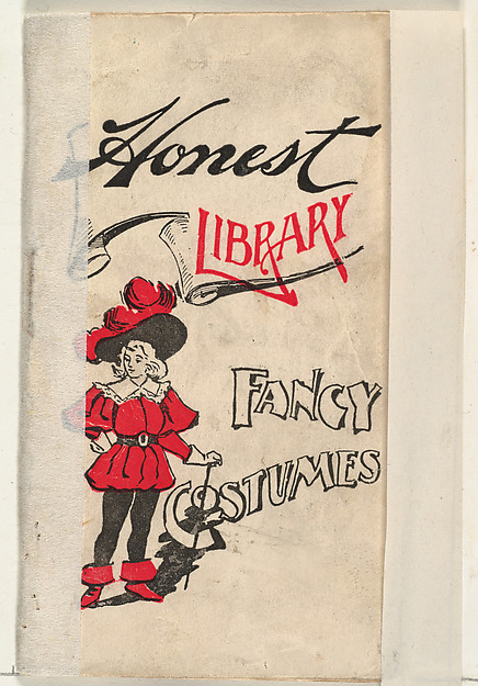 Fancy Costumes, from the Honest Library series (N115) issued by Duke Sons & Co. to promote Honest Long Cut Tobacco