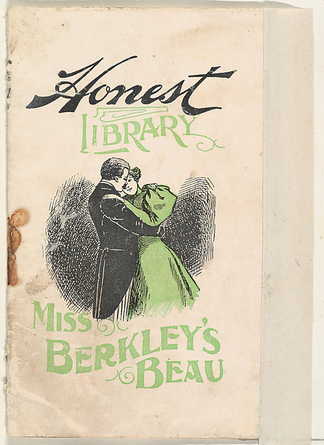 Miss Berkley's Beau, from the Honest Library series (N115) issued by Duke Sons & Co. to promote Honest Long Cut Tobacco