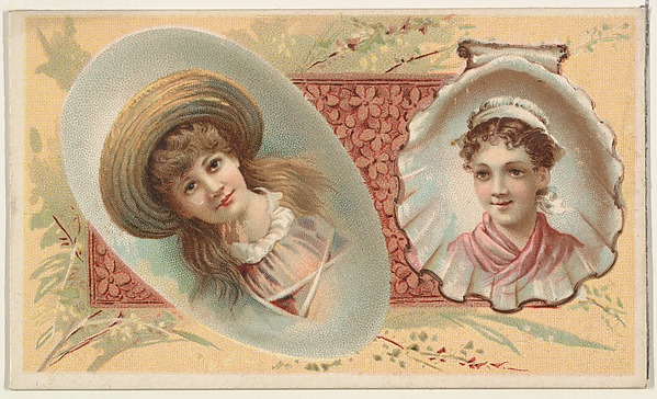 Seashell, from the Miniature Novelties series (N120) issued by Duke Sons & Co. to promote Honest Long Cut Tobacco