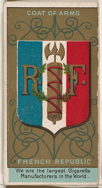 President Sadi-Carnot of France, from the Rulers, Flags, and Coats of Arms series (N126-2) issued by W. Duke, Sons & Co.