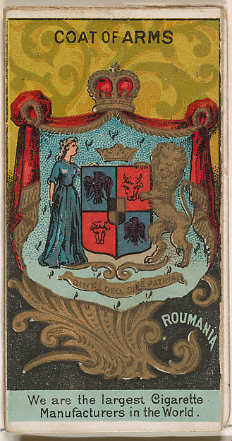 Charles, King of Romania, from the Rulers, Flags, and Coats of Arms series (N126-2) issued by W. Duke, Sons & Co.