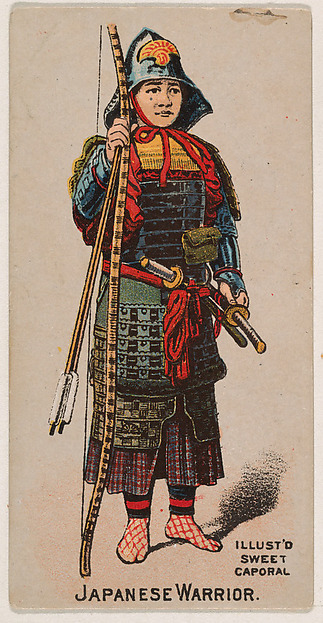 Japanese Warrior, from the Military Series (N224) issued by Kinney Tobacco Company to promote Sweet Caporal Cigarettes