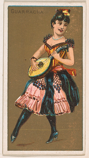 Guarracha, from National Dances (N225, Type 1) issued by Kinney Bros.