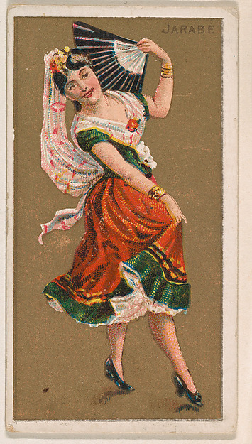 Jarabe, from National Dances (N225, Type 1) issued by Kinney Bros.
