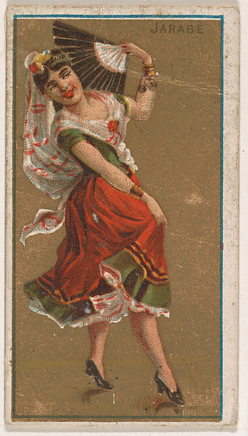 Jarabe, from National Dances (N225, Type 1) issued by Kinney Bros.