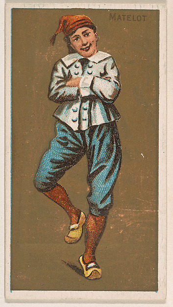 Matelot, from National Dances (N225, Type 1) issued by Kinney Bros.
