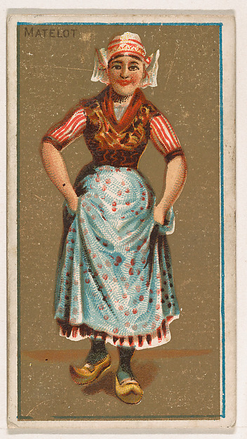 Matelot, from National Dances (N225, Type 1) issued by Kinney Bros.