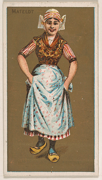 Matelot, from National Dances (N225, Type 1) issued by Kinney Bros.