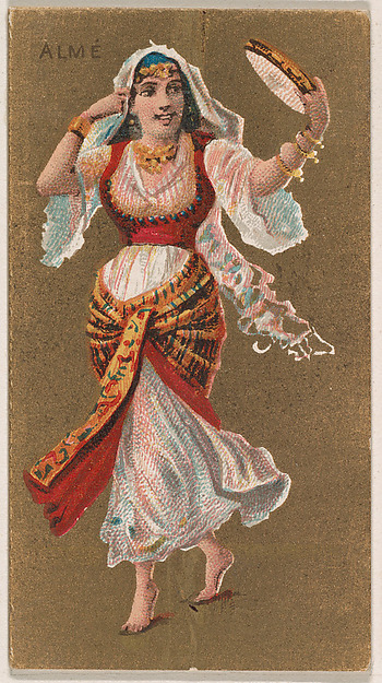 Alme, from National Dances (N225, Type 2) issued by Kinney Bros.