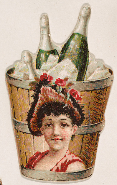 Ice Bucket, from the Novelties series (N228, Type 3) issued by Kinney Bros.