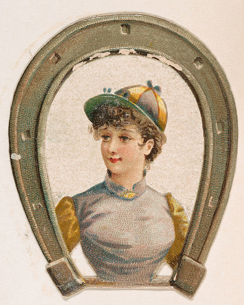 Horseshoe, from the Novelties series (N228, Type 4) issued by Kinney Bros.