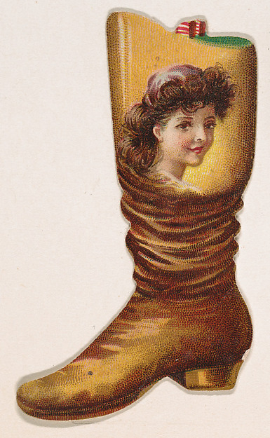 Boot, from the Novelties series (N228, Type 3) issued by Kinney Bros. by Kinney Brothers Tobacco Company, The Metropolitan Museum of Art