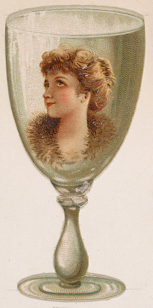 Goblet, from the Novelties series (N228, Type 3) issued by Kinney Bros.