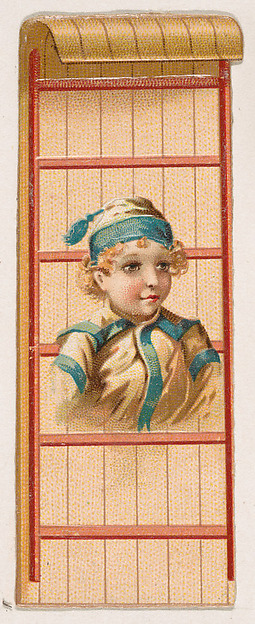 Toboggan, from the Novelties series (N228, Type 4) issued by Kinney Bros.