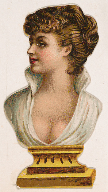 Statue, from the Novelties series (N228, Type 3) issued by Kinney Bros.