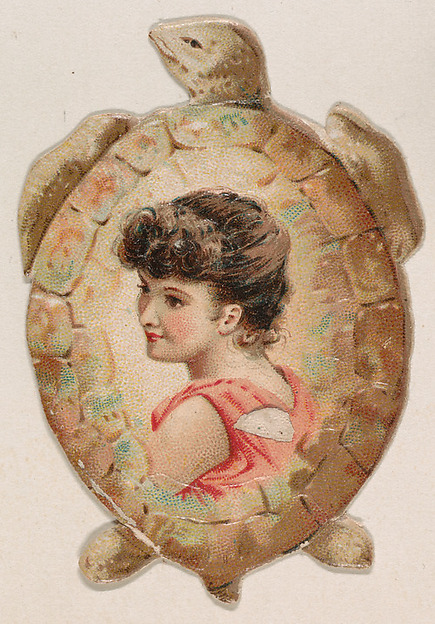 Turtle, from the Novelties series (N228, Type 4) issued by Kinney Bros.