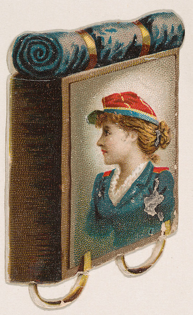 Backpack, from the Novelties series (N228, Type 4) issued by Kinney Bros.
