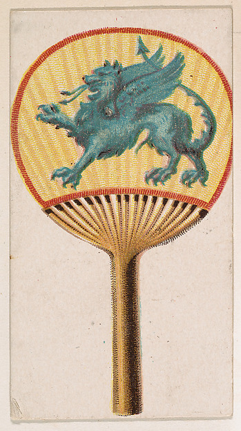 Fan, from the Novelties series (N228, Type 5) issued by Kinney Bros.