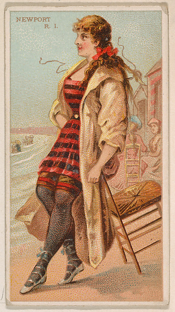 Newport, Rhode Island, from the Surf Beauties series (N232), issued by Kinney Bros. by Kinney Brothers Tobacco Company, The Metropolitan Museum of Art