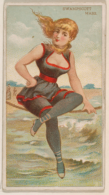 Swampscott, Massachusetts, from the Surf Beauties series (N232), issued by Kinney Bros.