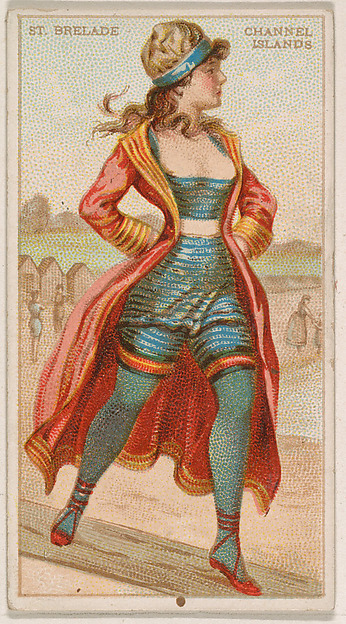 St. Brelade, Channel Islands, from the Surf Beauties series (N232), issued by Kinney Bros.