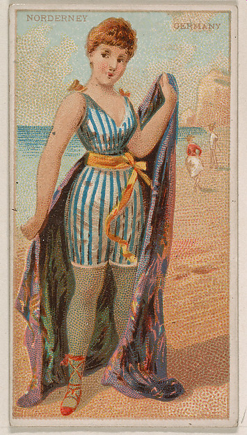 Norderney, Germany, from the Surf Beauties series (N232), issued by Kinney Bros.