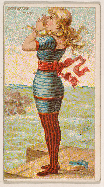 Cohasset, Massachusetts, from the Surf Beauties series (N232), issued by Kinney Bros.