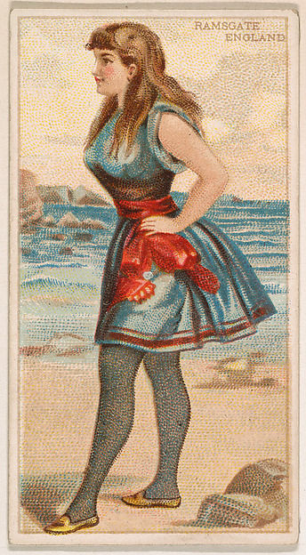 Ramsgate, England, from the Surf Beauties series (N232), issued by Kinney Bros. by Kinney Brothers Tobacco Company, The Metropolitan Museum of Art